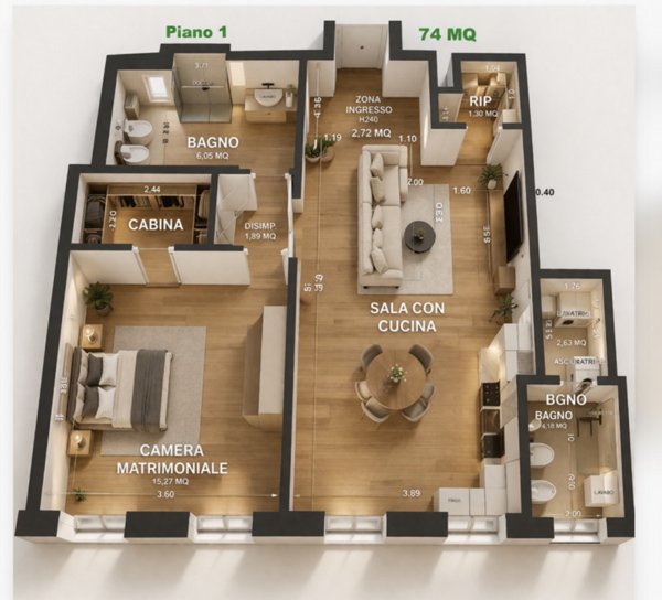appartamento in vendita a Padova in zona Centro Storico