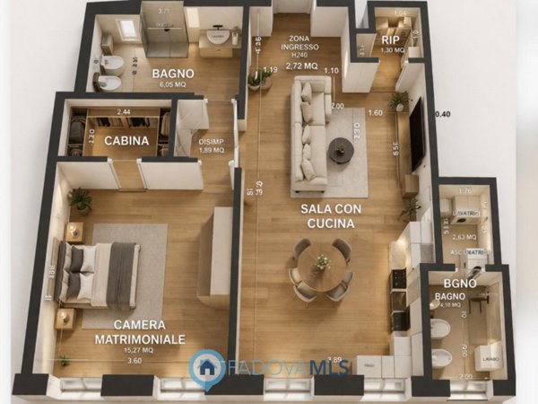 appartamento in vendita a Padova in zona Centro Storico
