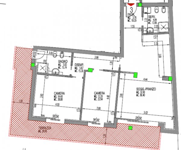 appartamento in vendita a Padova in zona Centro Storico