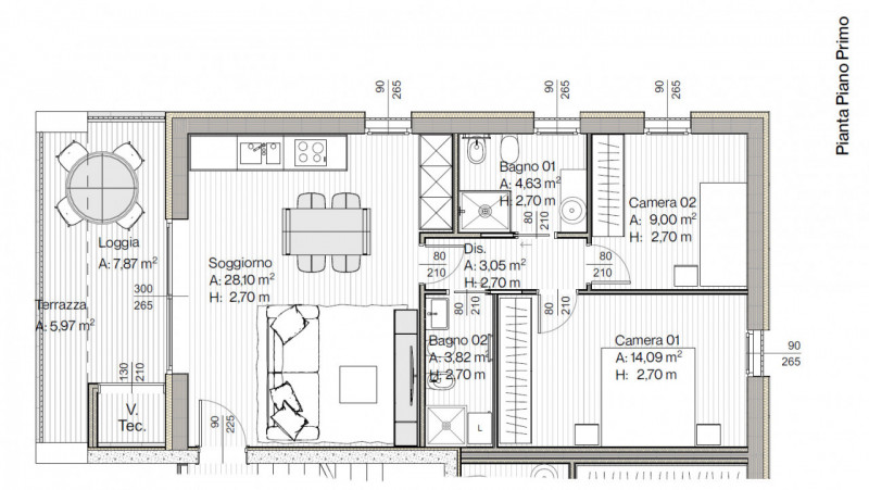 appartamento in vendita a Padova in zona Centro Storico