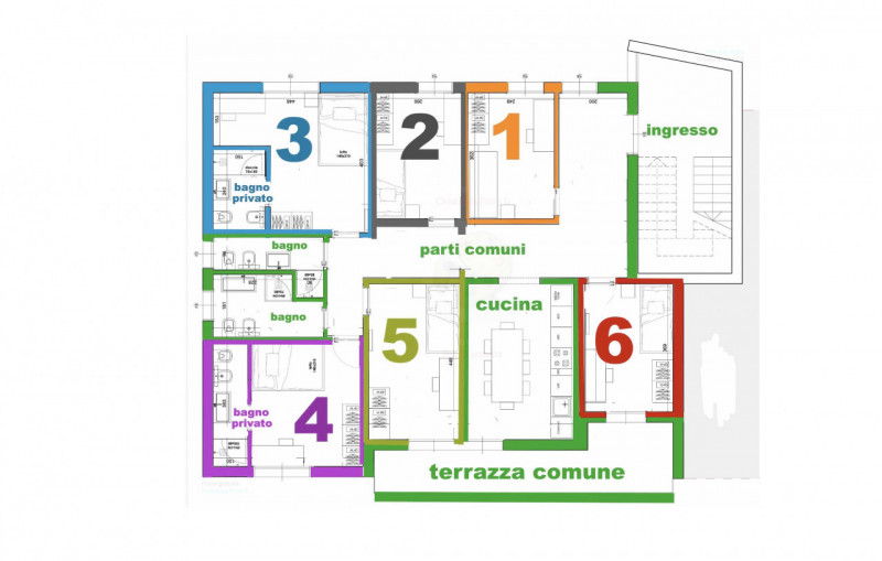 appartamento in vendita a Padova in zona Forcellini / Terranegra