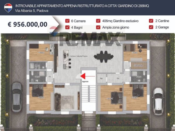 appartamento in vendita a Padova in zona Santa Croce