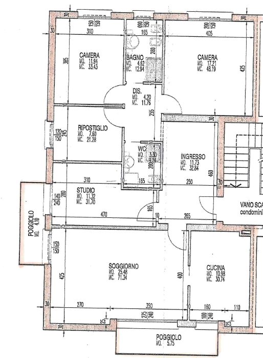 appartamento in vendita a Padova in zona Sacra Famiglia
