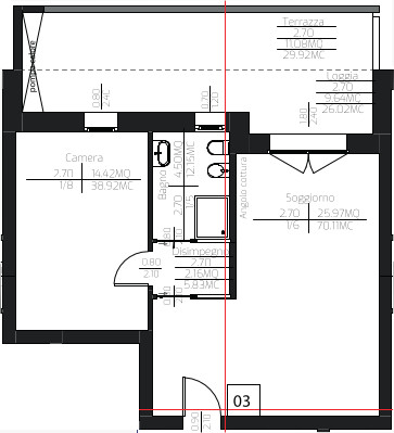 appartamento in vendita a Padova in zona San Lazzaro