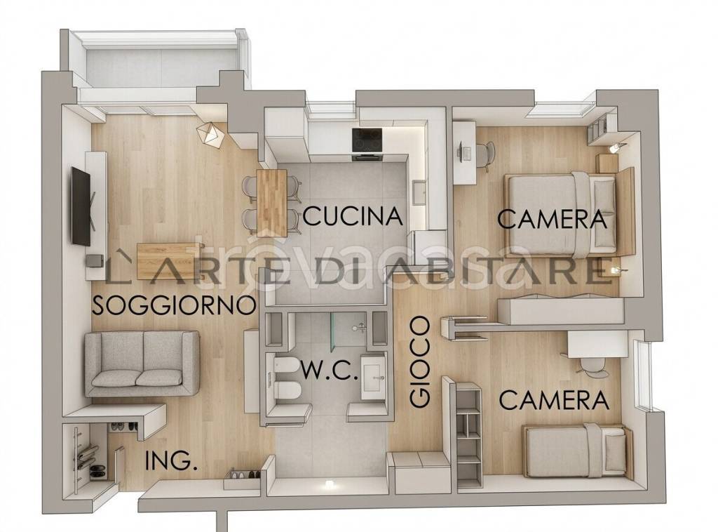 appartamento in vendita a Padova in zona Sacra Famiglia