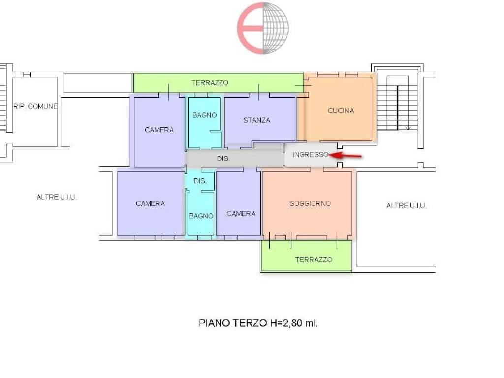 appartamento in vendita a Padova in zona Guizza