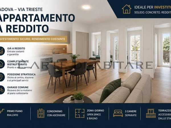 appartamento in vendita a Padova in zona Porta Trento