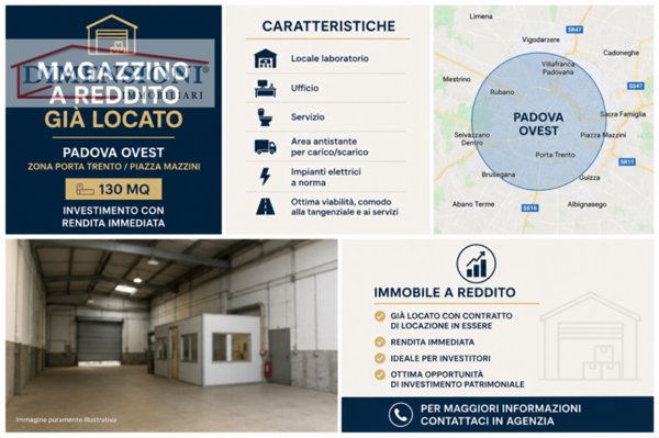 ufficio in vendita a Padova in zona Porta Trento