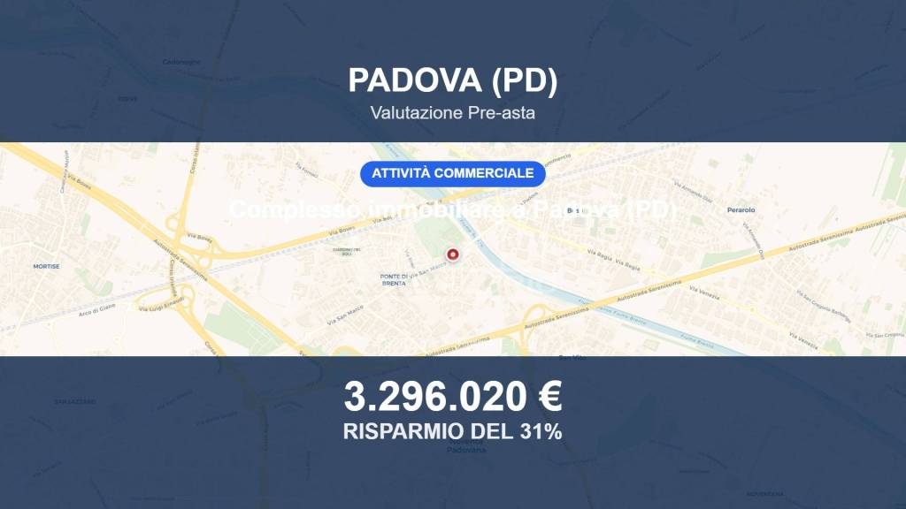 appartamento in vendita a Padova in zona Ponte di Brenta