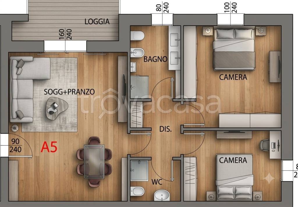 appartamento in vendita a Padova in zona Sacra Famiglia