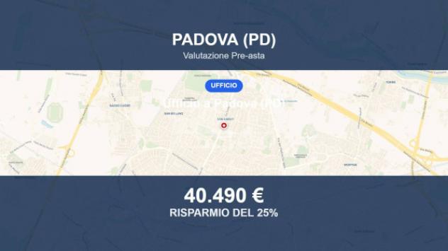 ufficio in vendita a Padova in zona San Carlo
