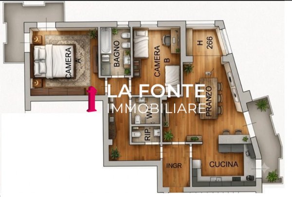 appartamento in vendita a Padova in zona Torre