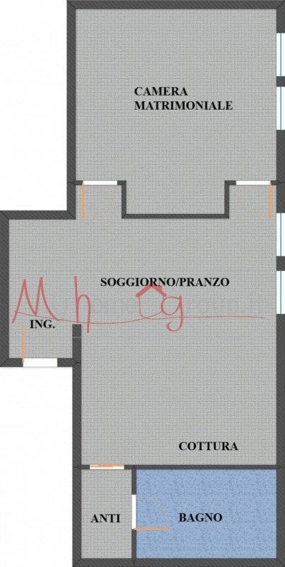 appartamento in vendita a Padova in zona Portello