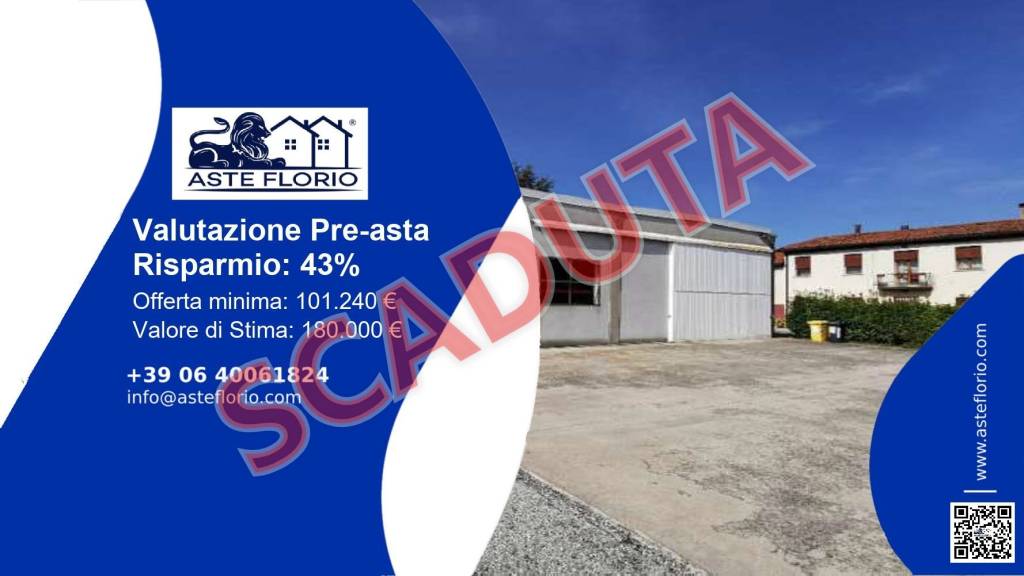 locale commerciale in vendita a Pernumia