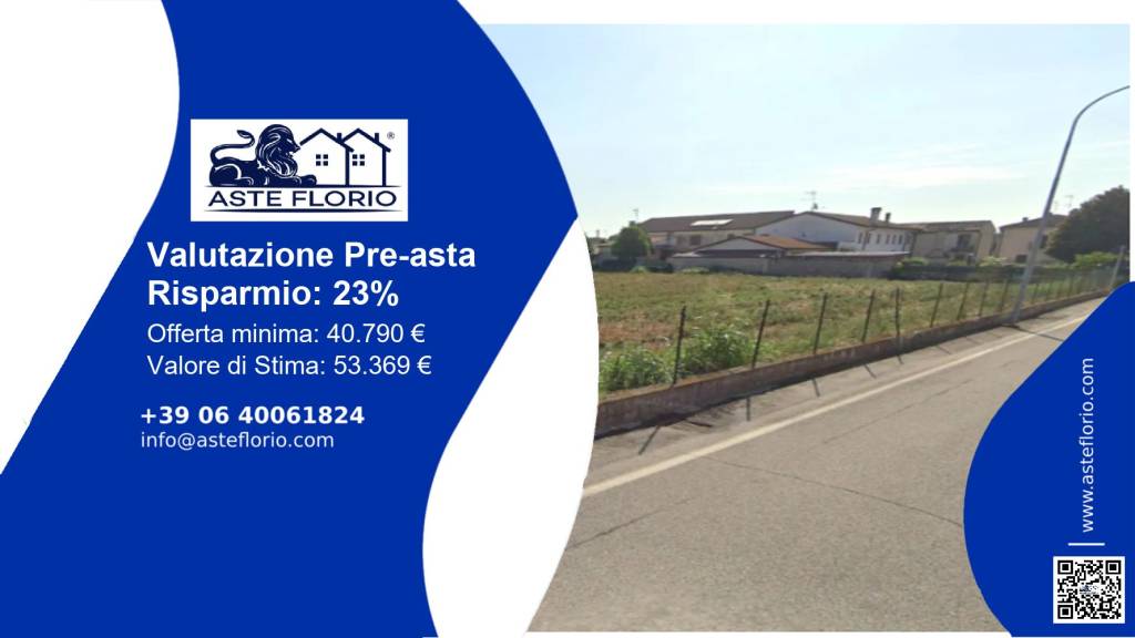 terreno edificabile in vendita a Piacenza d'Adige