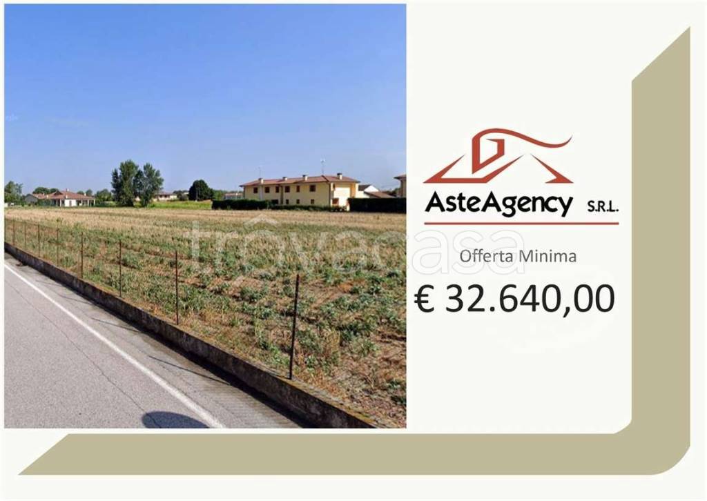 terreno edificabile in vendita a Piacenza d'Adige