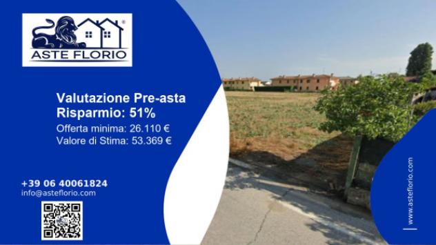 terreno edificabile in vendita a Piacenza d'Adige