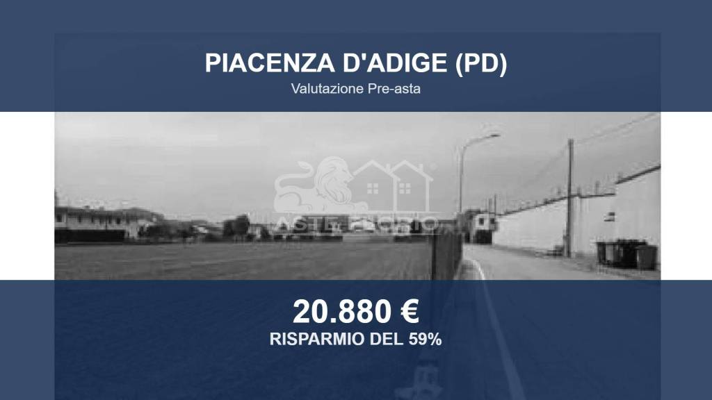 terreno edificabile in vendita a Piacenza d'Adige