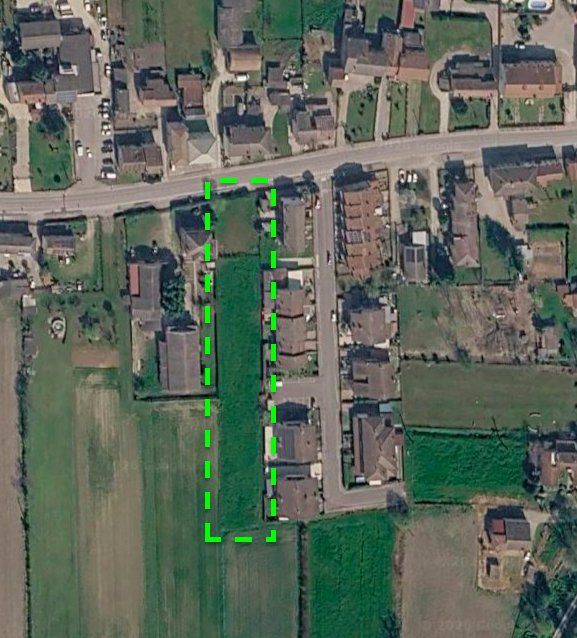 terreno edificabile in vendita a Piacenza d'Adige in zona Sabbioni