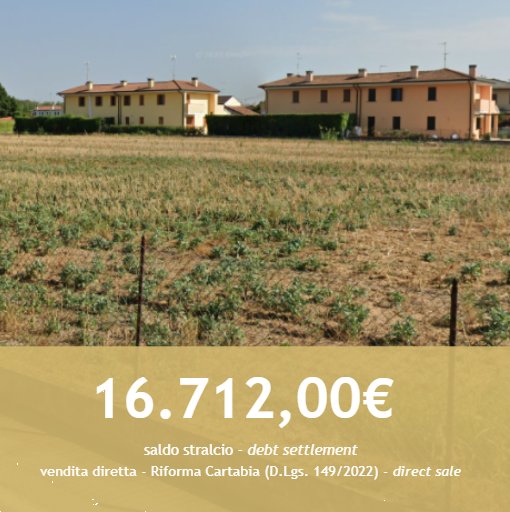 terreno in vendita a Piacenza d'Adige