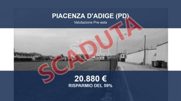 terreno edificabile in vendita a Piacenza d'Adige