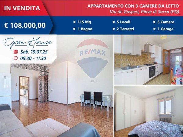 appartamento in vendita a Piove di Sacco