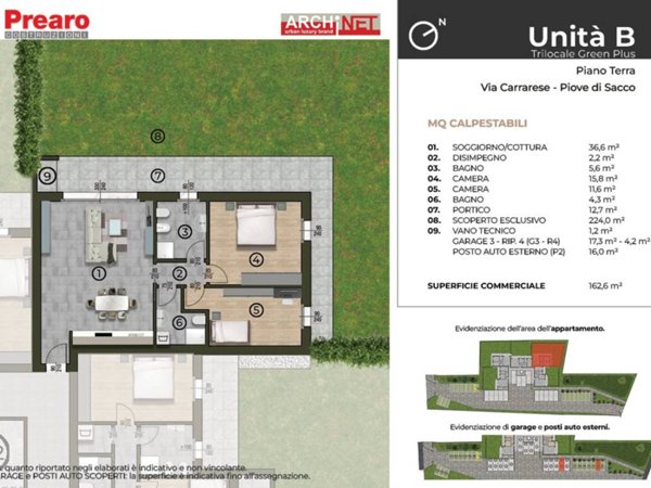 appartamento in vendita a Piove di Sacco