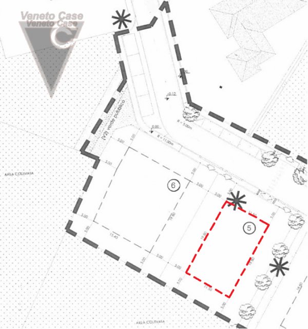 terreno edificabile in vendita a Piove di Sacco in zona Corte