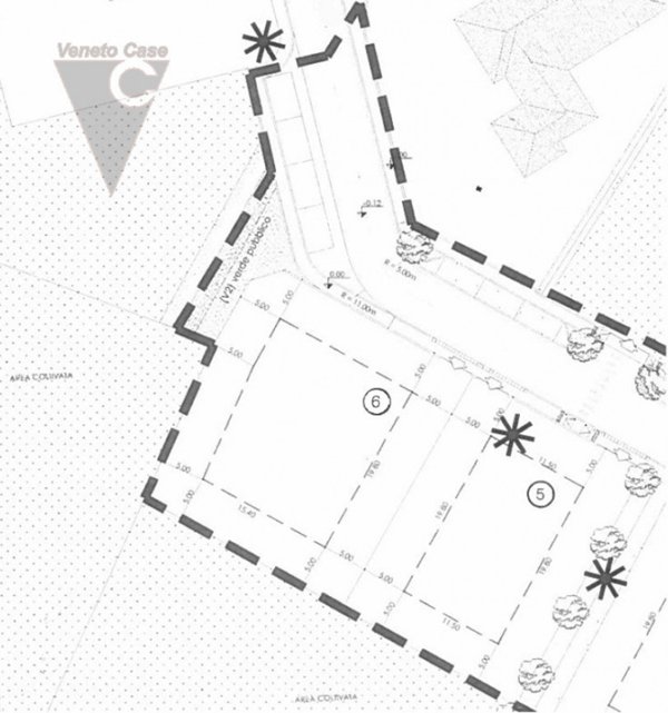 terreno edificabile in vendita a Piove di Sacco in zona Corte