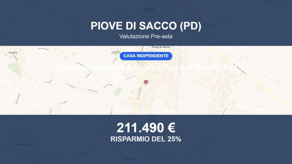 casa indipendente in vendita a Piove di Sacco