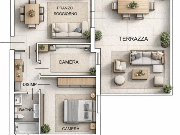 appartamento in vendita a Polverara