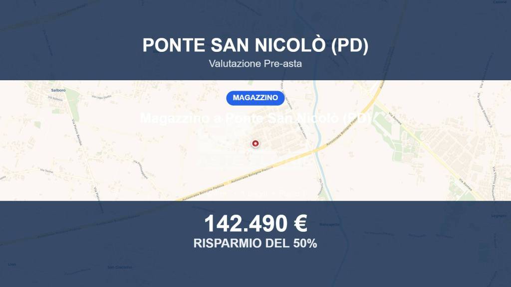 locale commerciale in vendita a Ponte San Nicolò