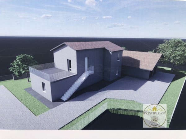 casa indipendente in vendita a Pozzonovo in zona Stroppare