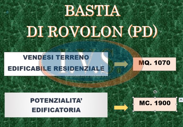 terreno edificabile in vendita a Rovolon in zona Bastia