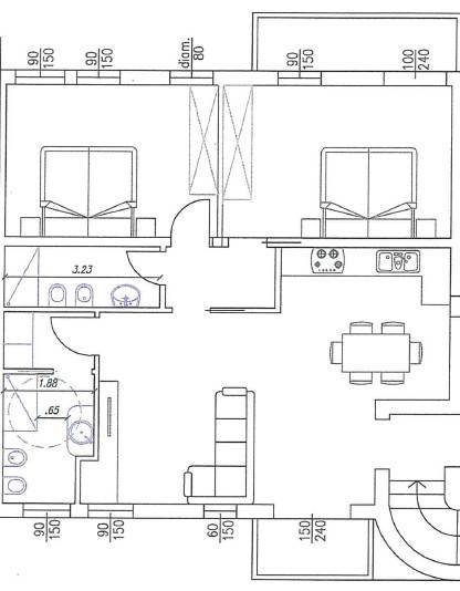 appartamento in vendita a Rovolon in zona Bastia