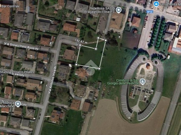 terreno edificabile in vendita a San Giorgio delle Pertiche
