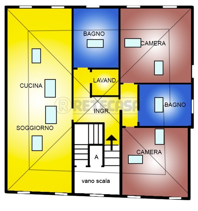 appartamento in vendita a San Giorgio delle Pertiche