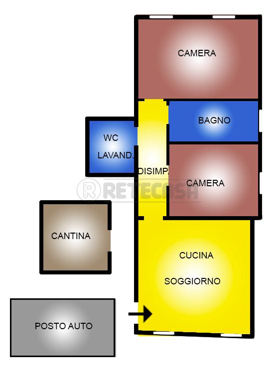 appartamento in vendita a San Giorgio delle Pertiche