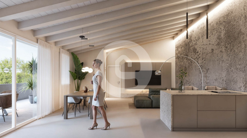 appartamento in vendita a Santa Giustina in Colle in zona Fratte