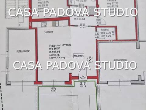 appartamento in vendita a Saonara in zona Villatora