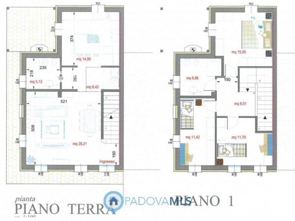 casa indipendente in vendita a Selvazzano Dentro in zona Tencarola