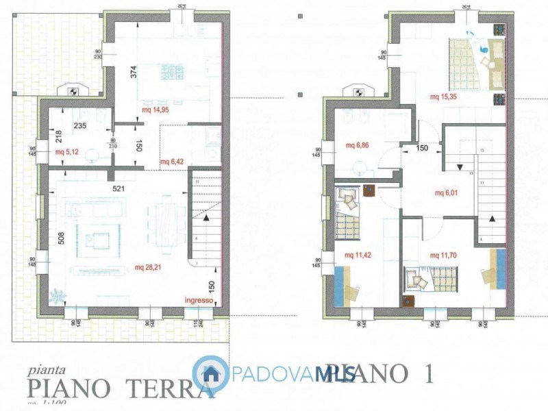 casa indipendente in vendita a Selvazzano Dentro in zona Tencarola
