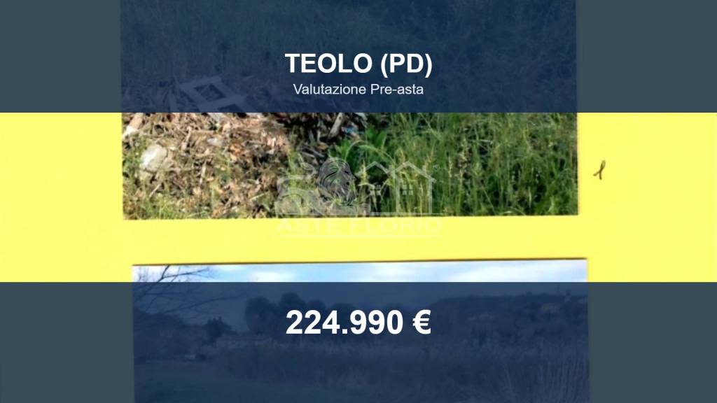 terreno edificabile in vendita a Teolo in zona Tramonte