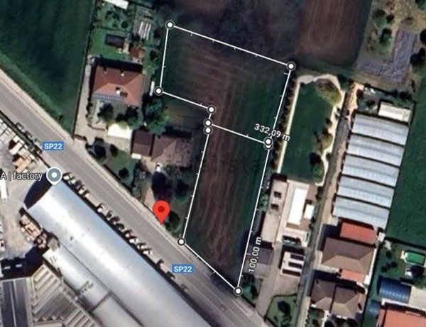 terreno agricolo in vendita a Tombolo in zona Onara