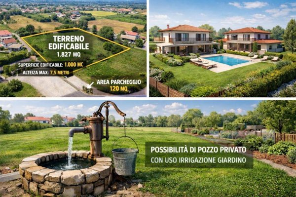 terreno edificabile in vendita a Tombolo