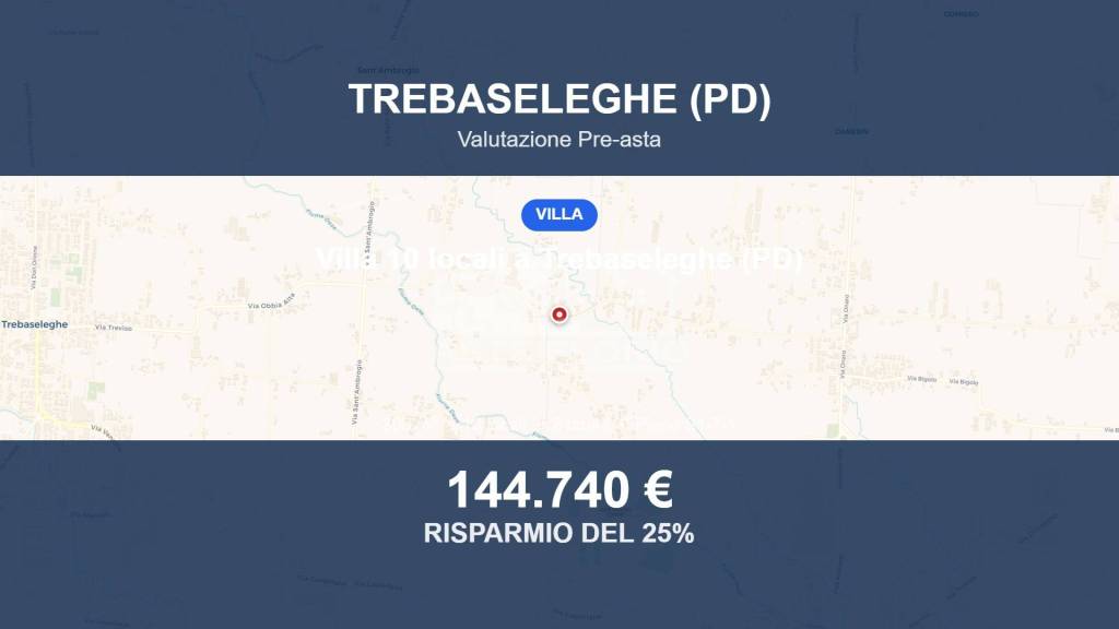 casa indipendente in vendita a Trebaseleghe in zona Fossalta