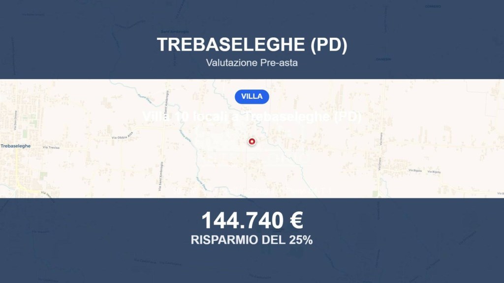 casa indipendente in vendita a Trebaseleghe