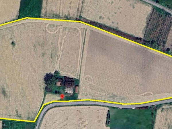 terreno agricolo in vendita a Tribano in zona San Luca