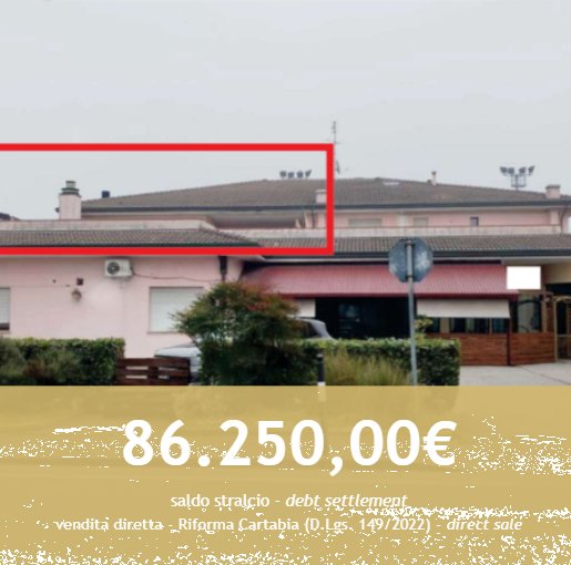 appartamento in vendita a Tribano
