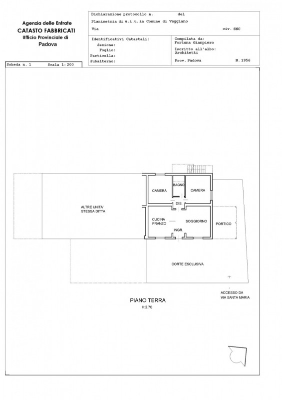 appartamento in vendita a Veggiano